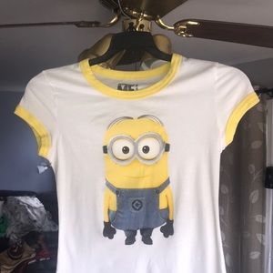 a Despicable Me minion t shirt :)